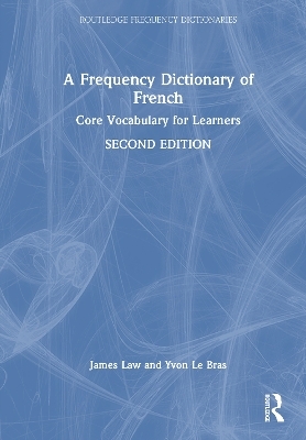 A Frequency Dictionary of French - James Law, Yvon Le Bras