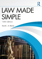 Law Made Simple - Barker, David L. A.