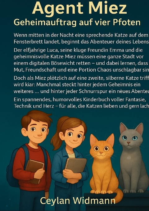 AGENT MIEZ - Geheimauftrag auf vier Pfoten - Ceylan Widmann