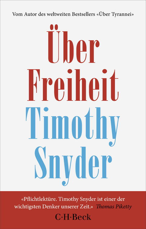 &Uuml;ber Freiheit - Timothy Snyder
