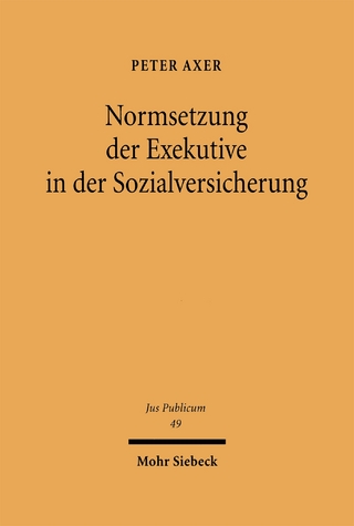 Normsetzung der Exekutive in der Sozialversicherung