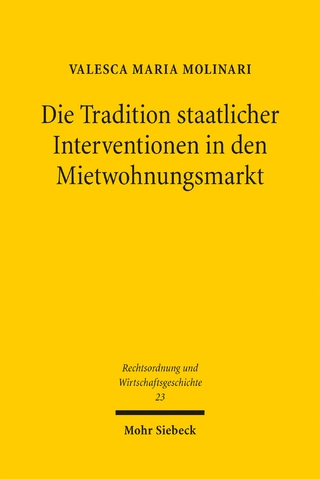 Die Tradition staatlicher Interventionen in den Mietwohnungsmarkt