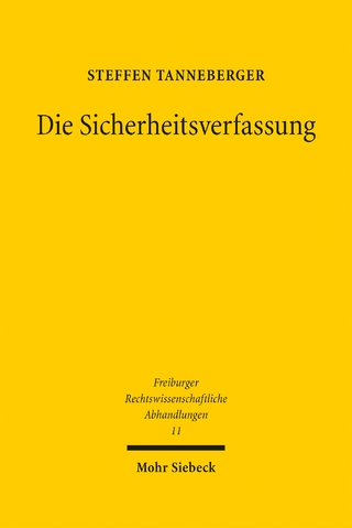 Die Sicherheitsverfassung