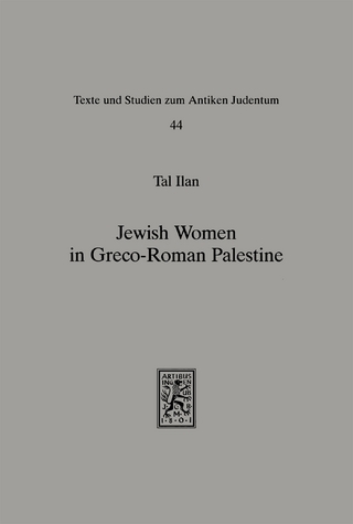 Jewish Women in Greco-Roman Palestine