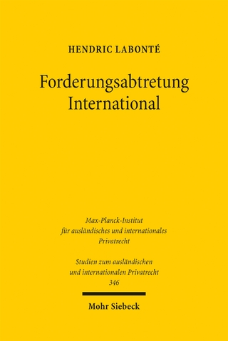 Forderungsabtretung International