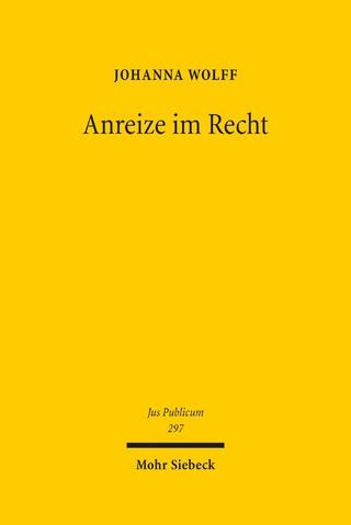 Anreize im Recht