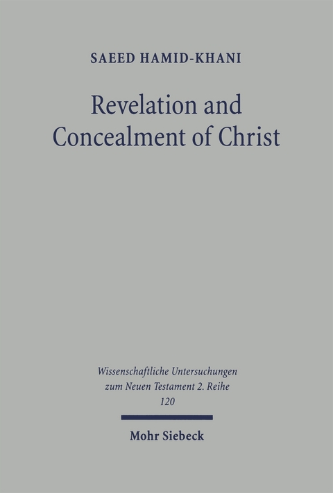Revelation and Concealment of Christ - Saeed Hamid-Khani