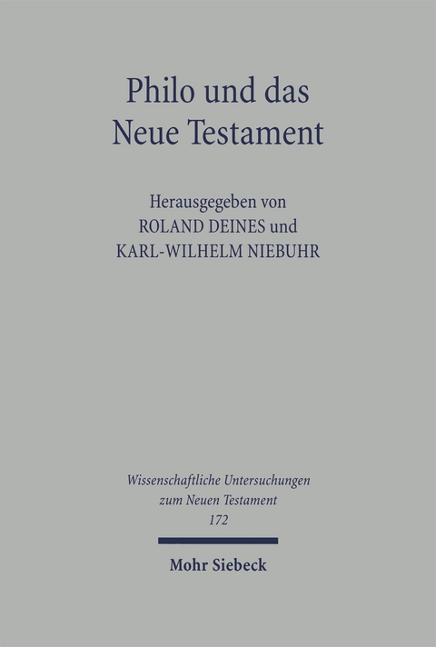 Philo und das Neue Testament - 