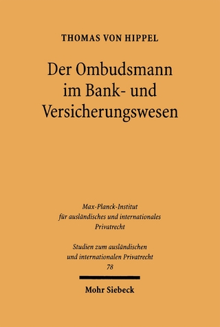 Der Ombudsmann im Bank- und Versicherungswesen