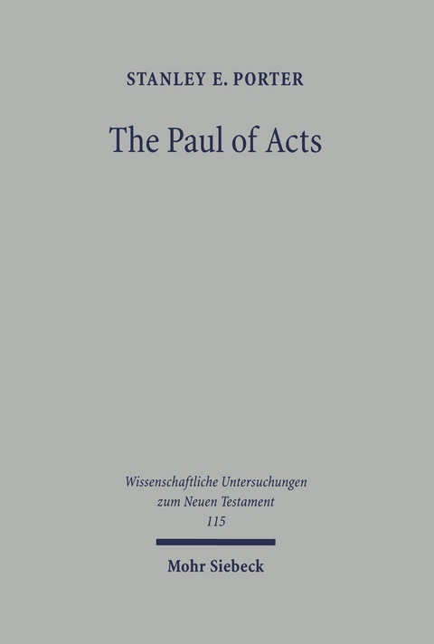 The Paul of Acts - Stanley E. Porter