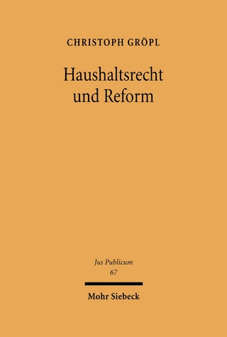 Haushaltsrecht und Reform
