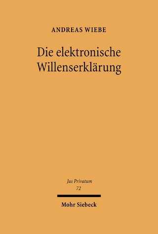 Die elektronische Willenserklärung