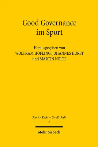 Good Governance im Sport