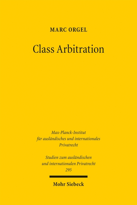 Class Arbitration - Marc Orgel