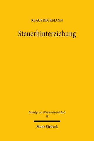 Steuerhinterziehung