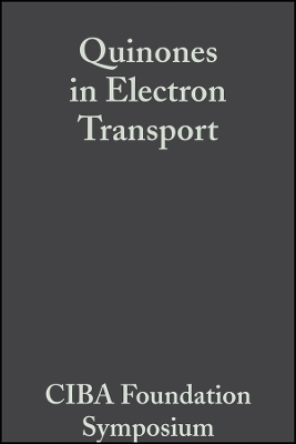 Ciba Foundation Symposium – Quinones in Electron Transport