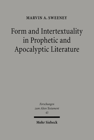 Form and Intertextuality in Prophetic and Apocalyptic Literature