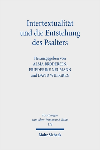 Intertextualität und die Entstehung des Psalters