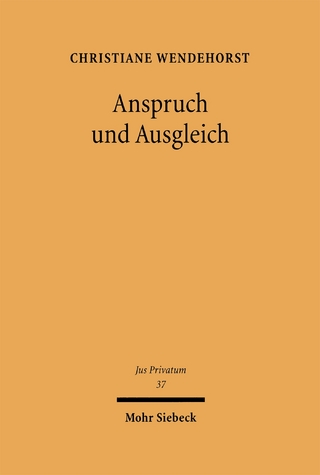 Anspruch und Ausgleich