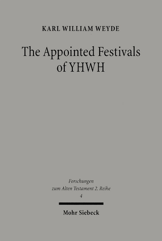 The Appointed Festivals of YHWH