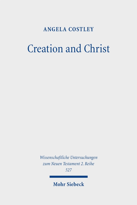 Creation and Christ - Angela Costley