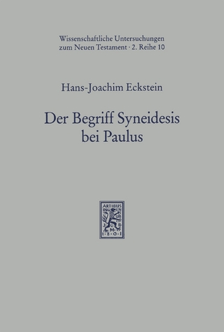 Der Begriff Syneidesis bei Paulus