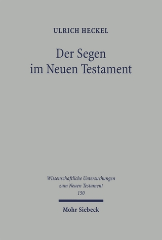 Der Segen im Neuen Testament