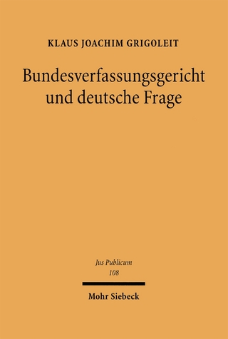 Bundesverfassungsgericht und deutsche Frage