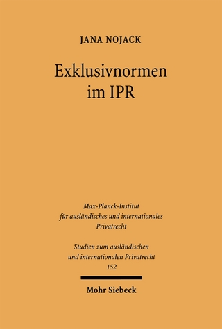 Exklusivnormen im IPR
