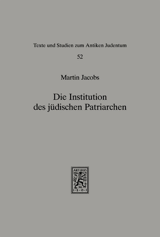 Die Institution des jüdischen Patriarchen
