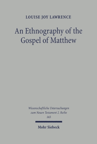 An Ethnography of the Gospel of Matthew