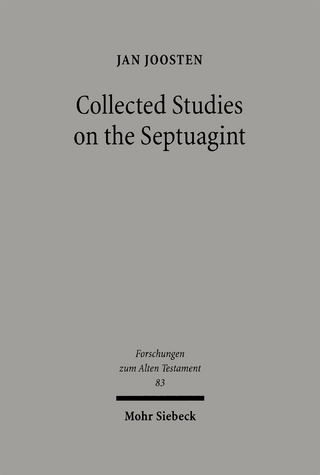 Collected Studies on the Septuagint