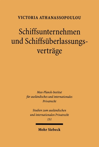Schiffsunternehmen und Schiffsüberlassungsverträge