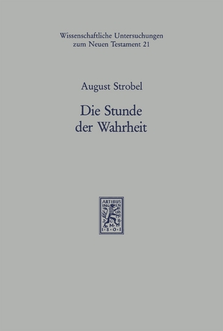 Die Stunde der Wahrheit