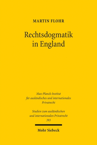 Rechtsdogmatik in England