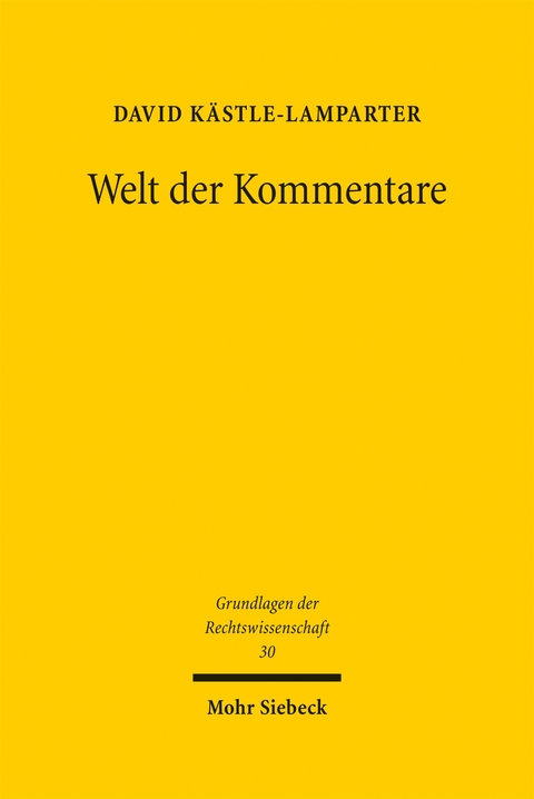 Welt der Kommentare - David K&auml;stle-Lamparter