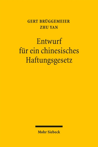 Entwurf für ein chinesisches Haftungsgesetz