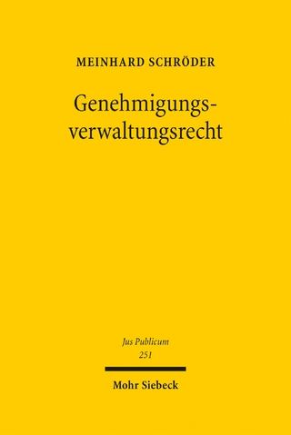 Genehmigungsverwaltungsrecht