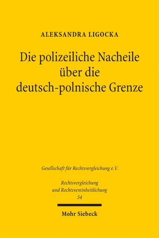 Die polizeiliche Nacheile über die deutsch-polnische Grenze