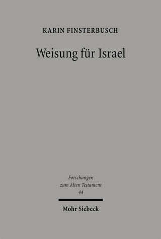Weisung für Israel