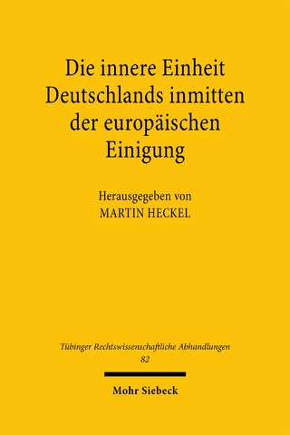 Die innere Einheit Deutschlands inmitten der europäischen Einigung