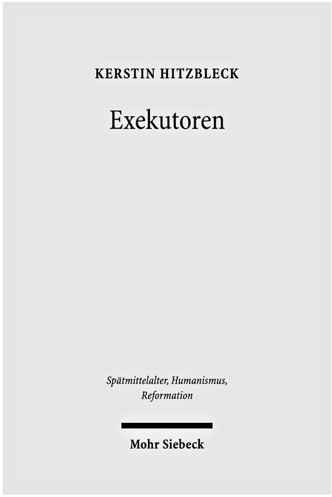 Exekutoren - Kerstin Hitzbleck