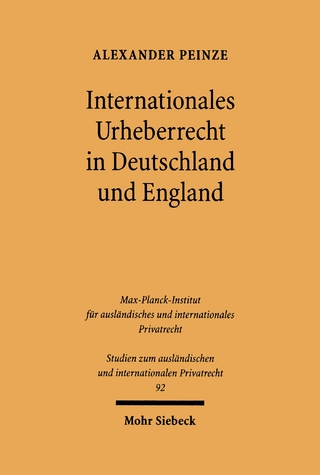 Internationales Urheberrecht in Deutschland und England
