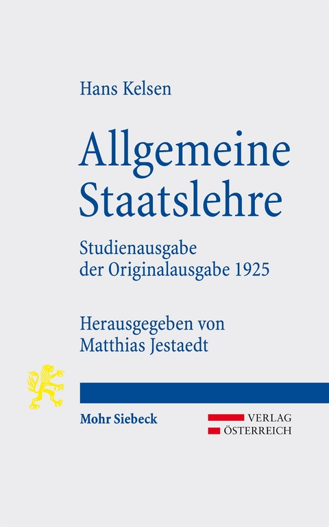 Allgemeine Staatslehre - Hans Kelsen