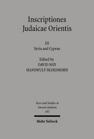 Inscriptiones Judaicae Orientis