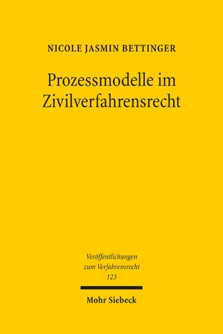 Prozessmodelle im Zivilverfahrensrecht