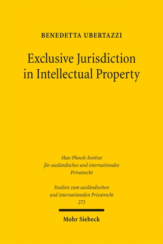 Exclusive Jurisdiction in Intellectual Property