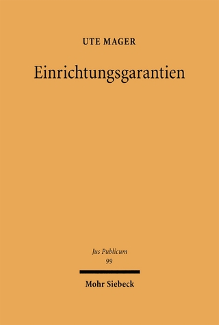Einrichtungsgarantien