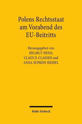 Polens Rechtsstaat am Vorabend des EU-Beitritts