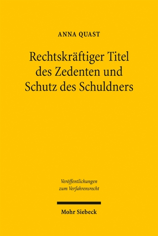 Rechtskräftiger Titel des Zedenten und Schutz des Schuldners